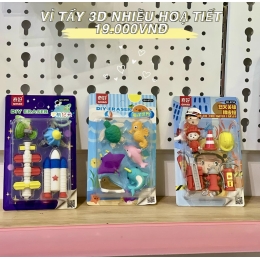 VỈ TẨY 3D NHIỀU HỌA TIẾT