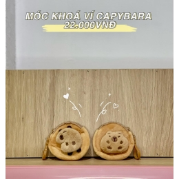 MÓC KHÓA VÍ CAPYBARA