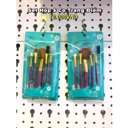SET HỘP 5 CỌ TRANG ĐIỂM