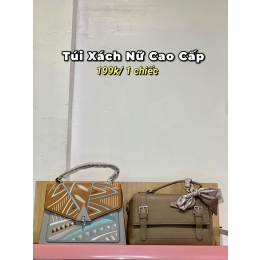 Túi xách Nâu xanh 