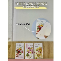 THIỆP CHÚC MỪNG