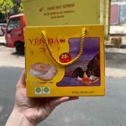 Hộp tặng giấy Yến Chưng 35% yến
