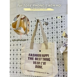 Túi tote phong cách HQ
