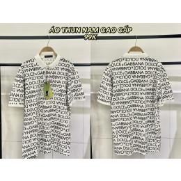 ÁO THUN NAM D&G WHITE