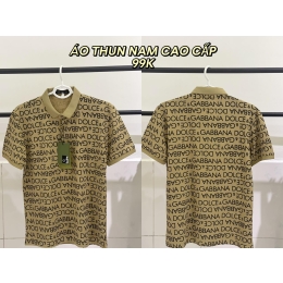 ÁO THUN NAM D&G BROWN