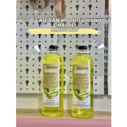 Nước lau sàn hương chanh sả chai 1L
