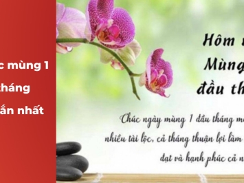 Lời chúc mùng 1 đầu tháng may mắn, bình an hay nhất